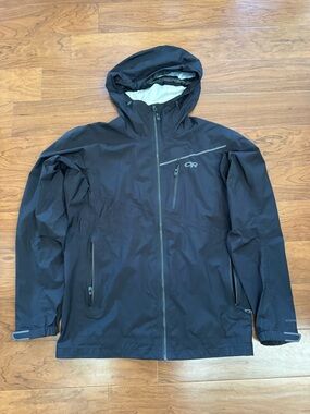 Outdoor Research Men’s Black Ascent Shell